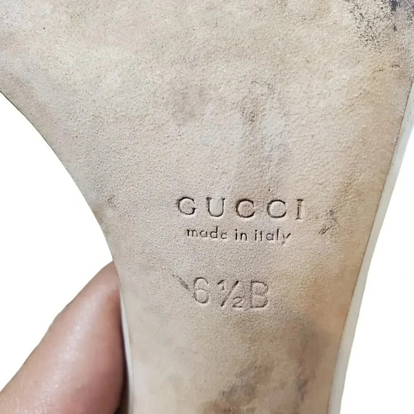 Gucci Cloth Sandal Size 6.5 - Picture 11 of 13